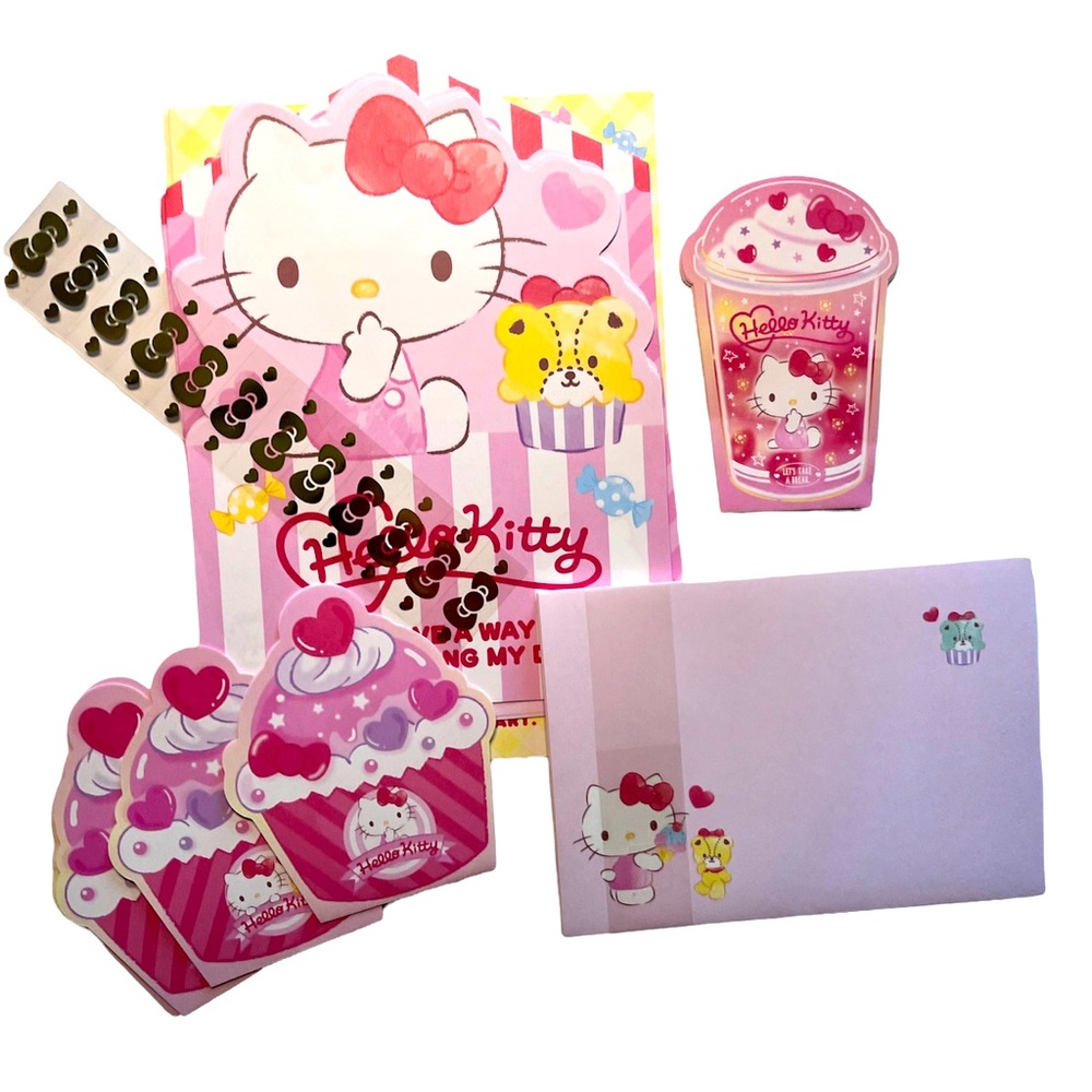 New Big Sanrio Hello Kitty Stationery Letter Set